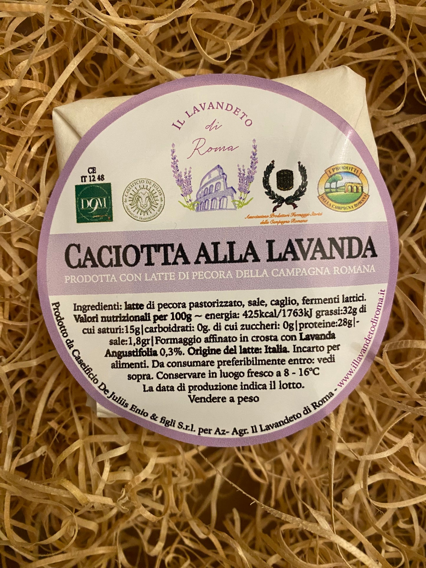 Caciotta alla Lavanda