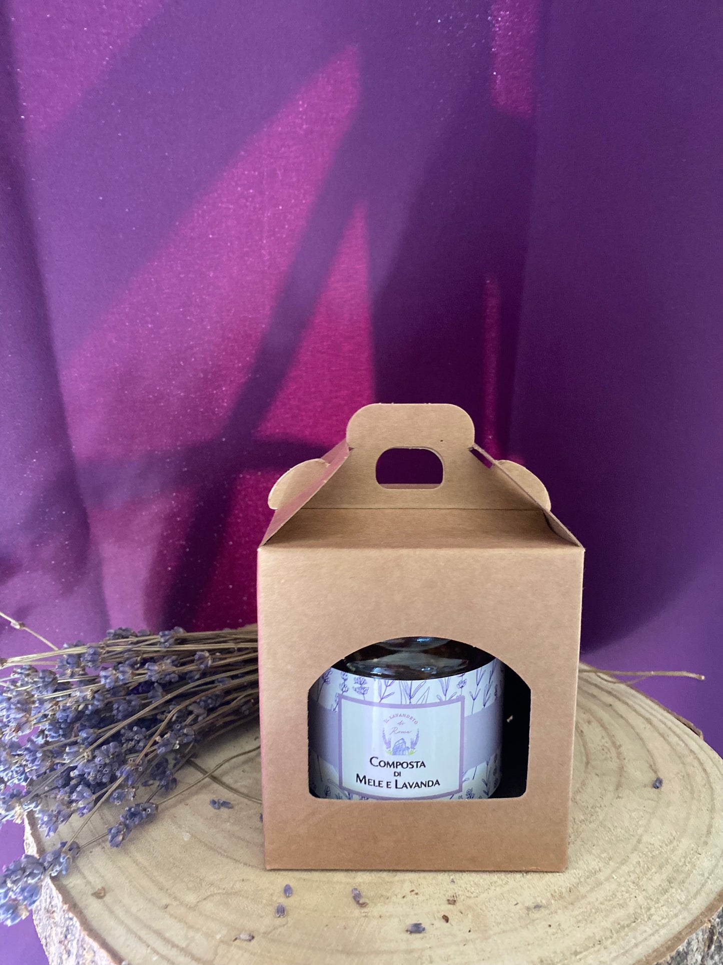Composta di mele e Lavanda