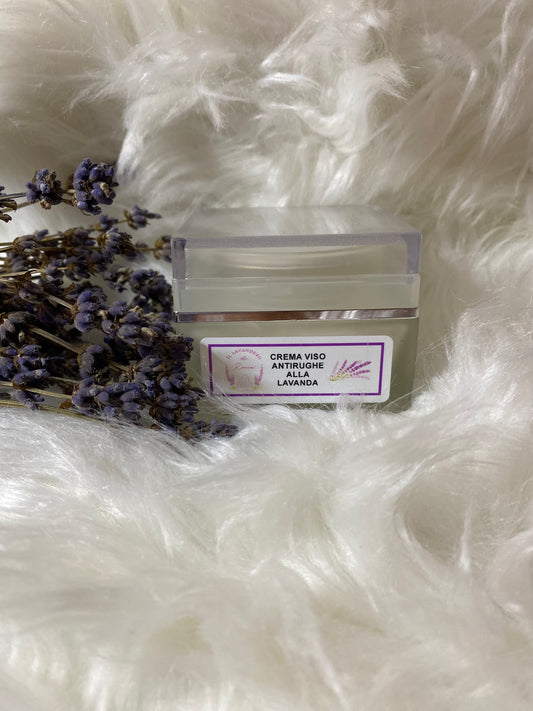 Crema viso antirughe Lavanda
