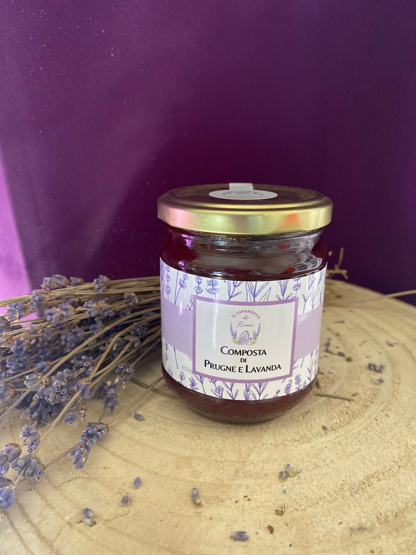 Composta di Prugne e Lavanda