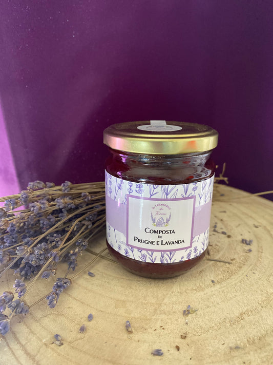 Composta di Prugne e Lavanda