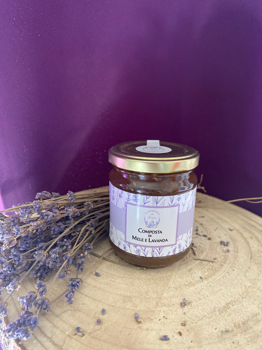 Composta di mele e Lavanda