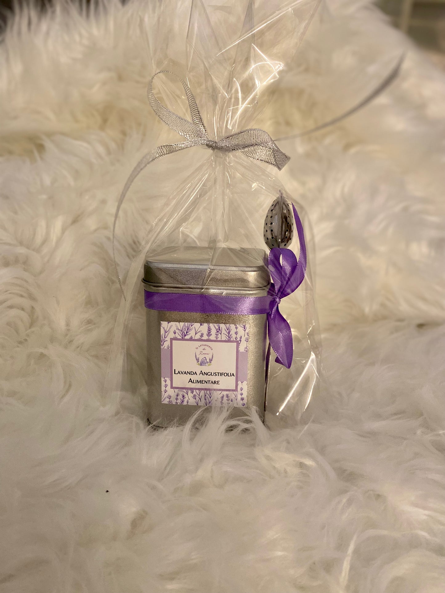 Lavanda alimentare confezione latta